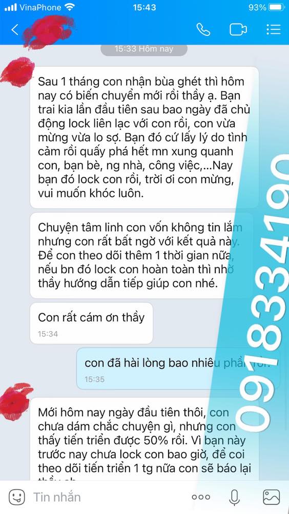 bùa quên người yêu cũ